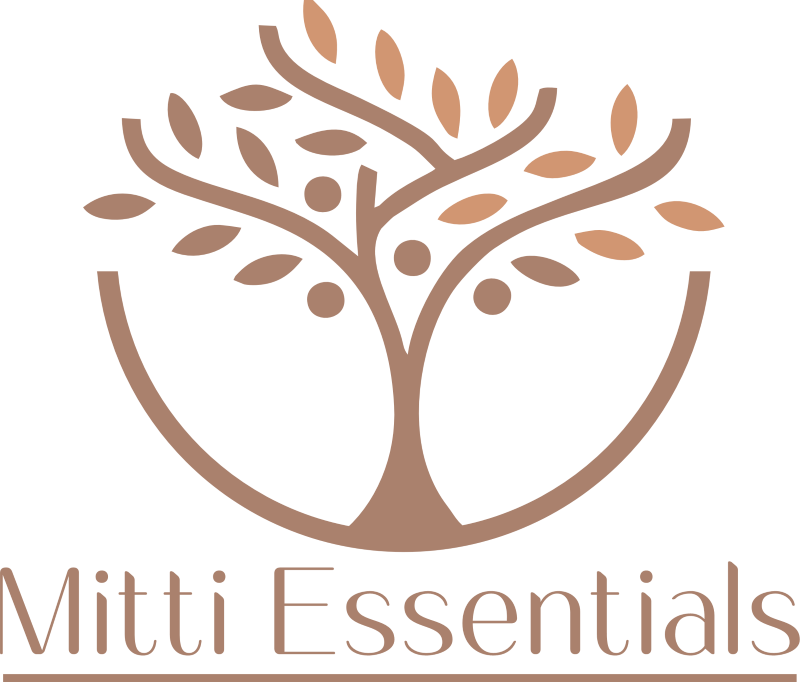 Mitti Essentials logo Low