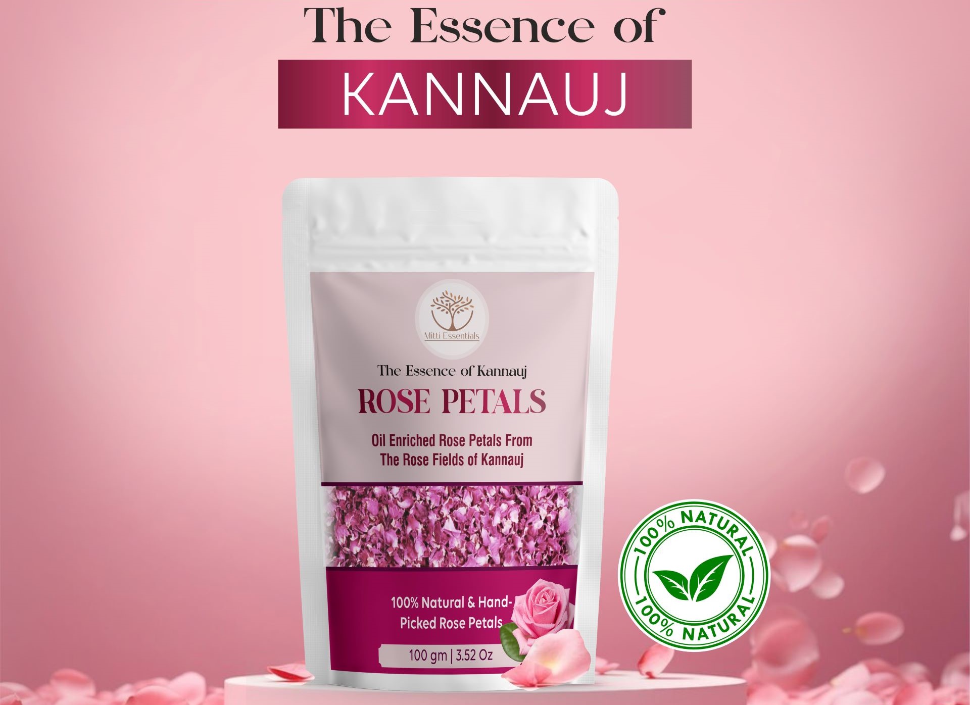 Mitti Essentials Rose Petals